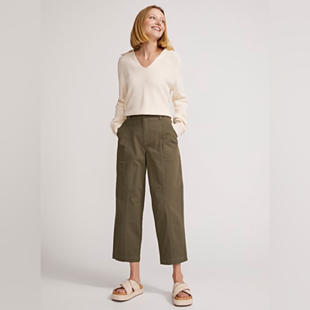 Simons Cropped Chinos